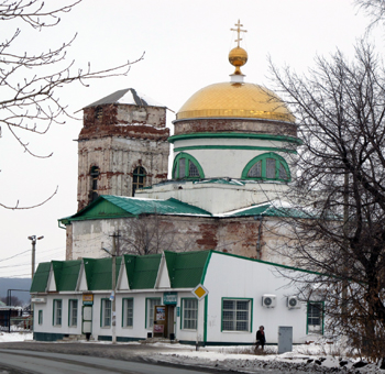 Храм Вознесения Христова в Кинель-Черкассах, где молилась иг. Нина